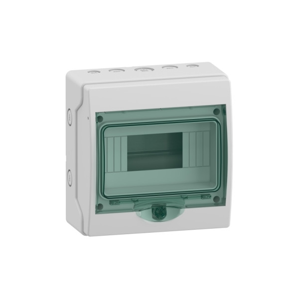 Schneider - Mureva - Mini coffret étanche - 8 Modules - IP65/IK09 - Réf : 13959M