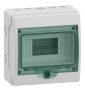 Schneider - Mureva - Mini coffret étanche - 8 Modules - IP65/IK09 - Réf : 13959M