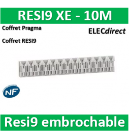 Schneider - Resi9 XP - disjoncteur différentiel - 1P+N - 10A - 30mA -  courbe C - type Fsi - Réf : R9PDCF10