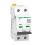 Schneider - Acti9 - iC60N - Disjoncteur - 2P - 50A - 6kA - courbe D - Réf : A9F75250