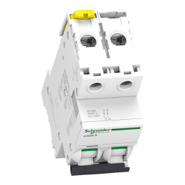 Schneider - Acti9 - iC60N - Disjoncteur - 2P - 10A - 6kA - courbe D - Réf : A9F75210