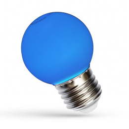 Spectrum - Ampoule LED E27  1W - Angle 270° - Bleu - 20lm - Réf : WOJ+11797