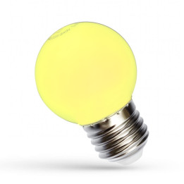 Spectrum - Ampoule LED E27  1W - Angle 270° - Jaune - 20lm - Réf : WOJ+11798
