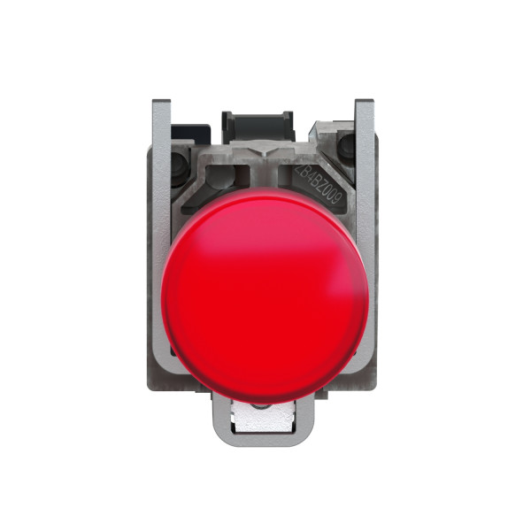 Schneider - Harmony XB4 - Voyant rond Ø22 - IP66 - rouge - LED intégrée - 24V - Réf : XB4BVB4