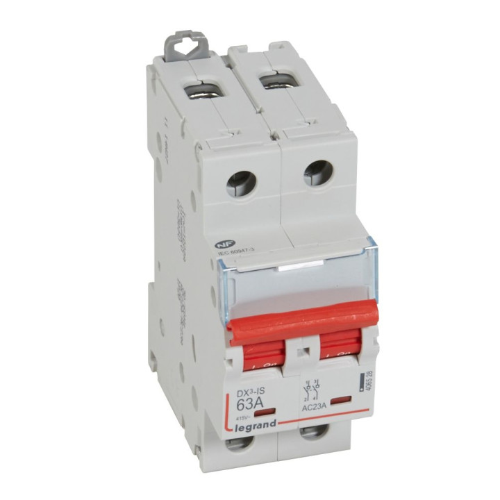 Legrand - DX3 Interrupteur-sectionneur à déclenchement Bipolaire - 63A - Réf : 406528