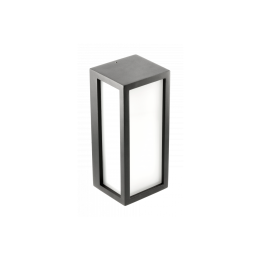 GTV Lighting - Applique murale LED VASTI - 100x110x252 - 1xE27 - Noir - Réf : OS-VASE27B-10