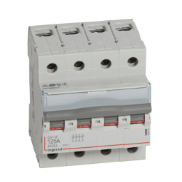 Legrand - DX3 - Interrupteur-sectionneur tétrapolaire 4P - 125A - Réf : 406490