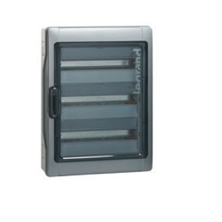 Legrand - Plexo³ - Coffret étanche - 3 Rangées 18 Modules - IP65/IK09 - Réf : 001926