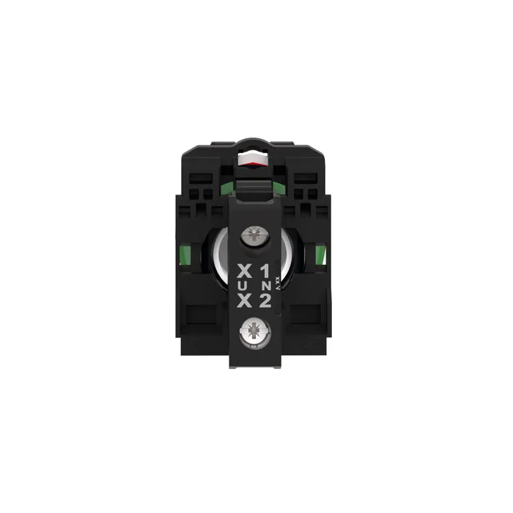Schneider - Harmony XB5 - Voyant Rouge rond Ø22 - IP66 - LED intégrée - 240V - Réf : XB5AVM4