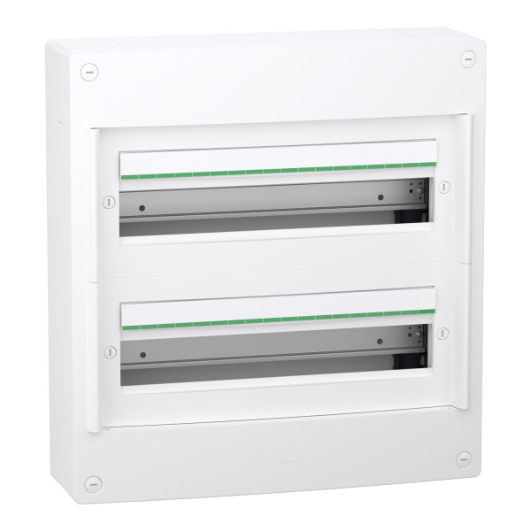 Schneider - PrismaSeT XS - Coffret saillie 2 rangées - 18 Modules - Réf : LVSXT218