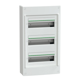 Schneider - PrismaSeT XS - Coffret saillie 3 rangées - 13 Modules - Réf : LVSXT313