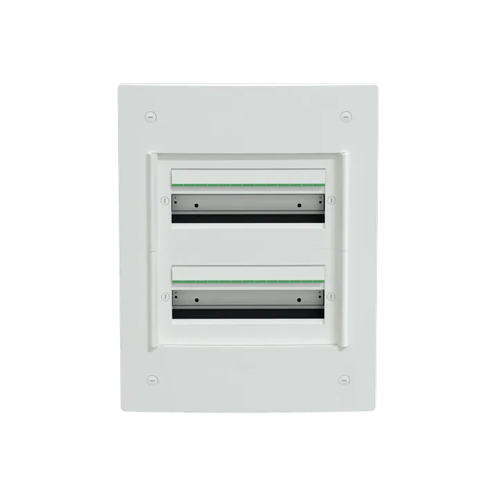 Schneider - PrismaSeT XS - Coffret encastré - 2 rangées - 13 modules - sans porte - Réf: LVSXS213