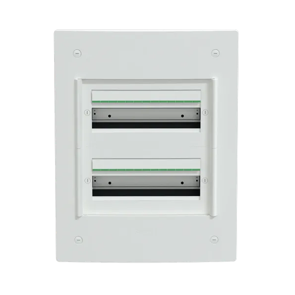 Schneider - PrismaSeT XS - Coffret encastré - 2 rangées - 13 modules - sans porte - Réf: LVSXS213