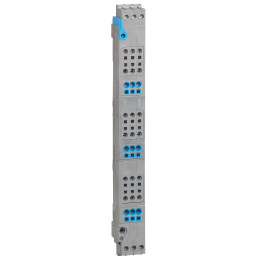 Legrand - Peigne vertical VX³ auto - 125 A - pour coffrets 4 rangées - Réf : 405034