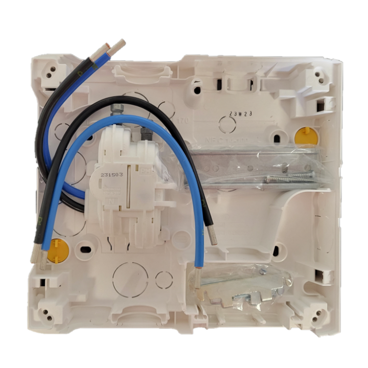 Legrand - Platine pour Disjoncteur branchement + Compteur - DRIVIA 13M et 18M - Réf : 401181