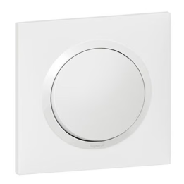 Legrand - Dooxie - Interrupteur ou va-et-vient + Plaque - Ref. : 600001+600801