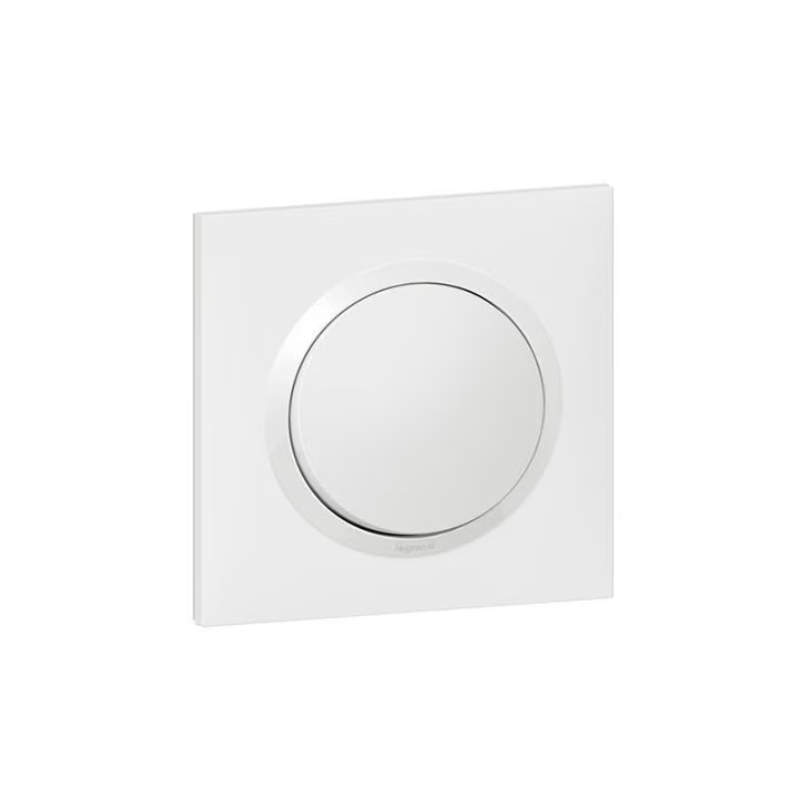 Legrand - Dooxie - Interrupteur ou va-et-vient + Plaque - Ref. : 600001+600801
