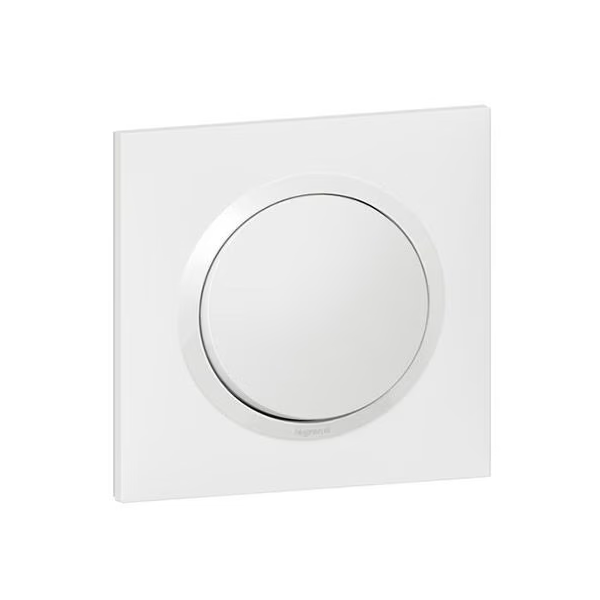Legrand - Dooxie - Interrupteur ou va-et-vient + Plaque - Ref. : 600001+600801