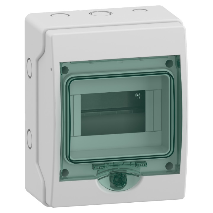 Schneider - Mureva - Mini coffret étanche - 6 Modules - IP65/IK09 - Réf : 13958M