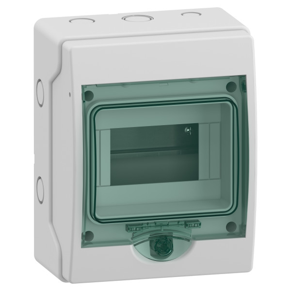 Schneider - Mureva - Mini coffret étanche - 6 Modules - IP65/IK09 - Réf : 13958M