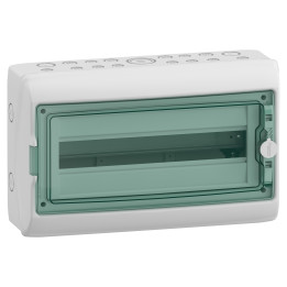 Schneider - Mureva - Coffret étanche - 1 Rangée 18 Modules - IP65/IK09 - Réf : 13963M