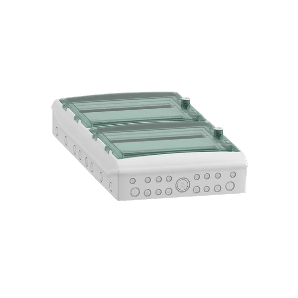 Schneider - Mureva - Coffret étanche - 4 Rangées 18 Modules - IP65/IK09 - Réf : 13968M