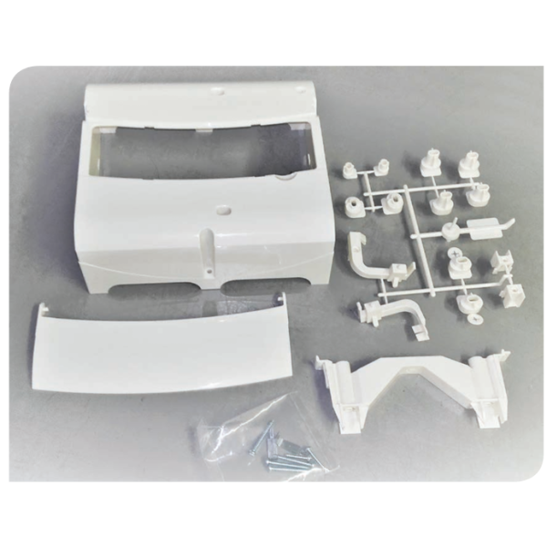 Digital - Habillage pour platine universel - Blanc - Réf : 07922