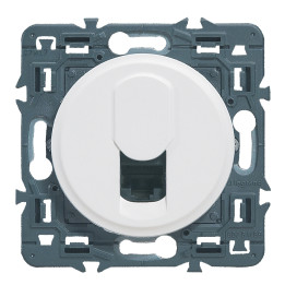 Legrand - Céliane - Prise RJ 45 multimédia catégorie6 FTP Céliane - Blanc - Réf : 099711