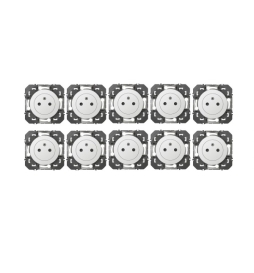 Legrand - Prise de courant Legrand dooxie 2P+T Surface 16A finition blanc - Réf.: 600335x10