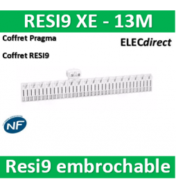 SCHNEIDER répartiteur RESI9 XE 26pas 13m avec connecteur - R9EXHC13