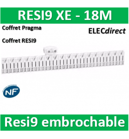 SCHNEIDER répartiteur RESI9 XE 36pas 18m avec connecteur - R9EXHC18