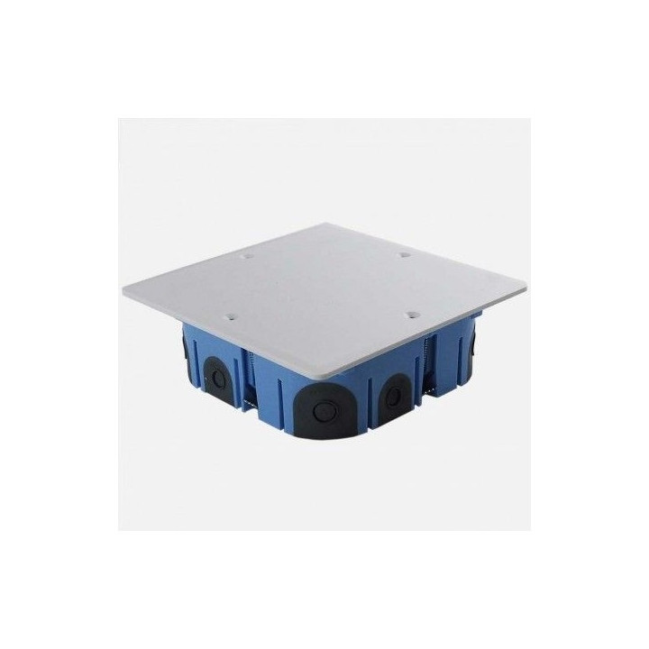 Eur'Ohm - XL Air'Métic -Boîte de Dérivation encastrée - Étanche à l'air - 140x140x50 - Réf : 51018