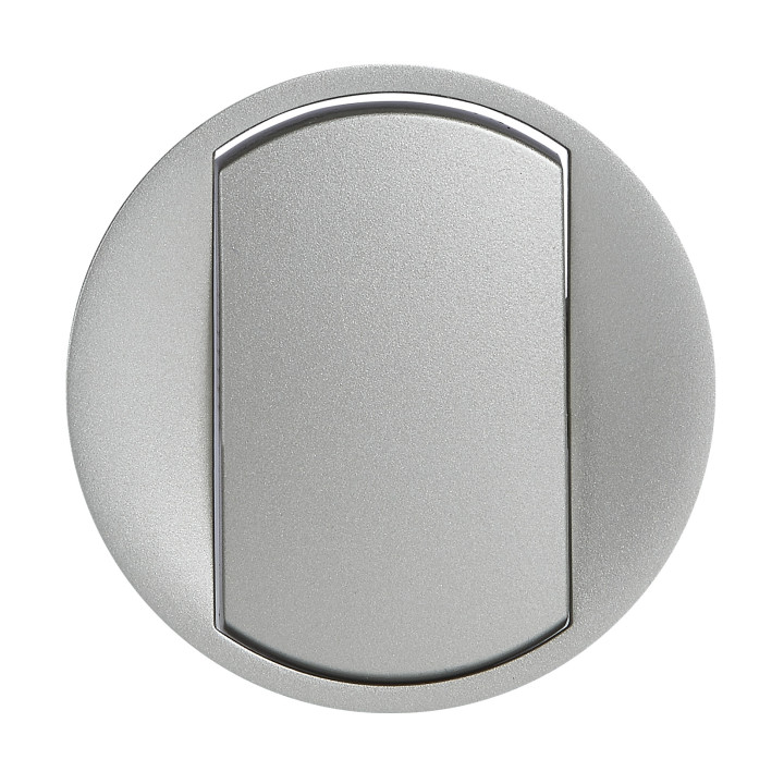Legrand - Céliane - Poussoir - 6A - Titane - Réf : 099780