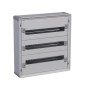 Legrand - Coffret de distribution 72 modules - 3 rangées de 24M - Tout modulaire - XL3 160 - Réf : 401803