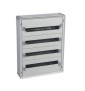 Legrand - Coffret de distribution 96 modules - 4 rangées de 24M - Tout modulaire - XL3 160 - Réf : 401804