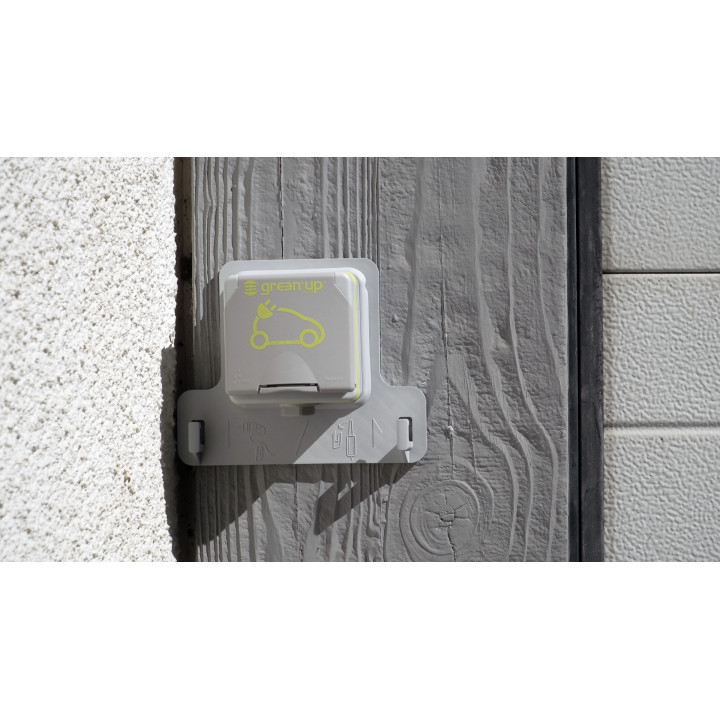 Legrand - Kit prise saillie étanche Green'up véhicule électrique + Disjoncteur diff. - 20A - Type F - Réf : 090471 + 410754