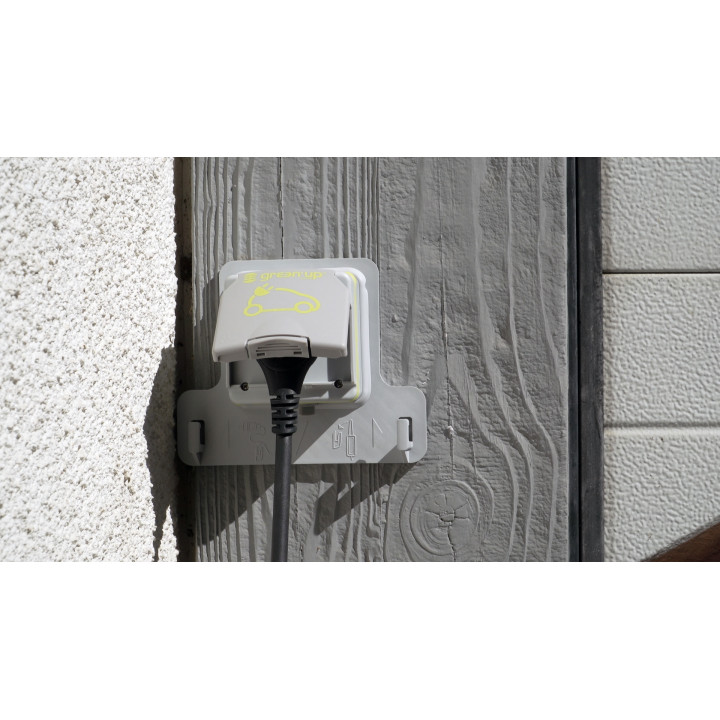 Legrand - Kit prise saillie étanche Green'up véhicule électrique + Disjoncteur diff. - 20A - Type F - Réf : 090471 + 410754