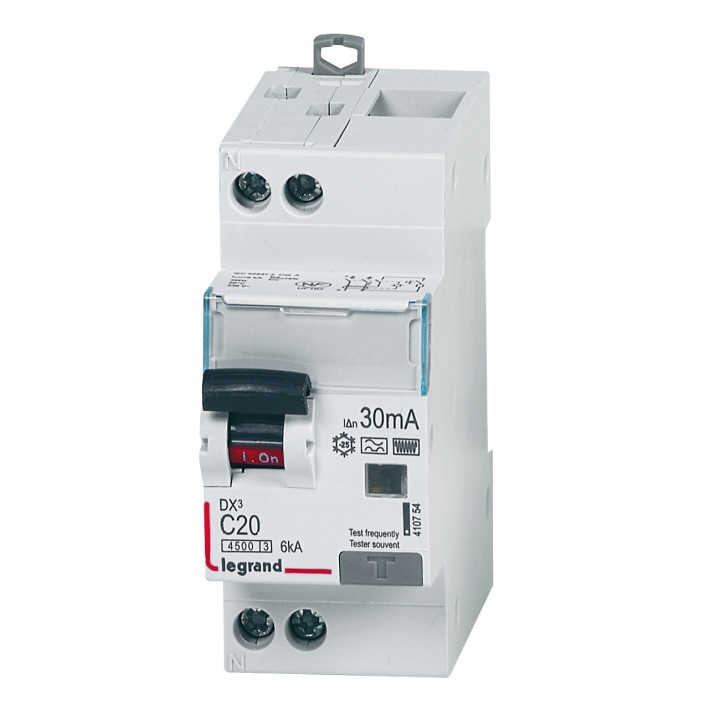 Legrand - Kit prise saillie étanche Green'up véhicule électrique + Disjoncteur diff. - 20A - Type F - Réf : 090471 + 410754