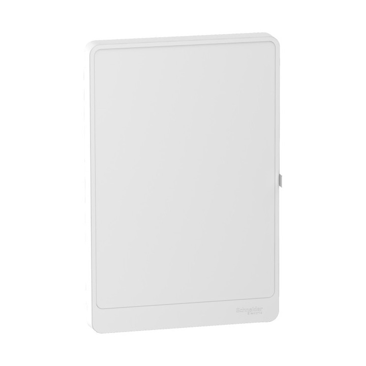 Schneider - Resi9 - Porte Styl Pratic - Blanc - 3 rangées - 18 modules - Réf : R9H18423P