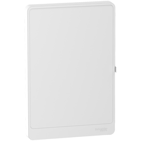Schneider - Resi9 - Porte Styl Pratic - Blanc - 3 rangées - 18 modules - Réf : R9H18423P