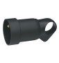 Legrand - Prolongateur plastique 2P+T 16A à anneau - noir - Réf : 050429