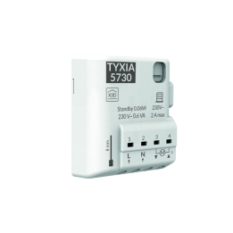 Delta Dore - Récepteur pour volet roulant connecté - Équipement sans fil  - 868MHz - 2A - 80 Nm - Réf : TYXIA 5730