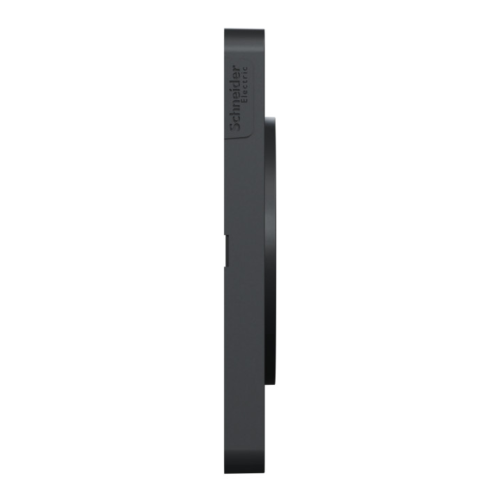 Schneider - Odace 2011 - Touch - Plaque 2 postes - Entraxe 71 mm - Anthracite - Réf : S540804