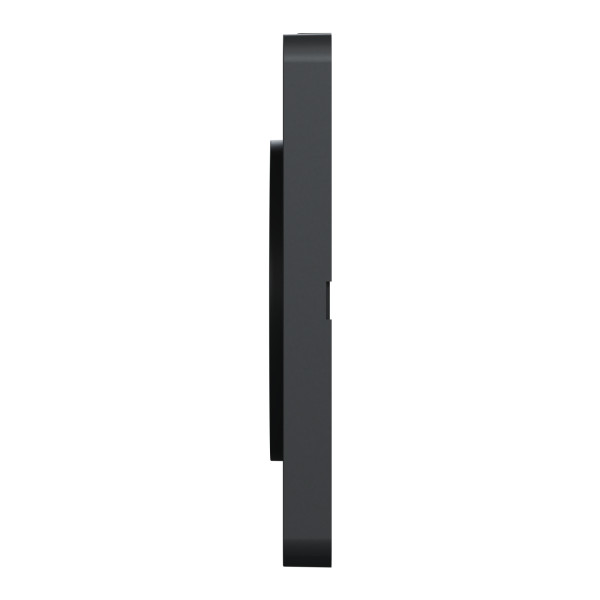 Schneider - Odace 2011 - Touch - Plaque 2 postes - Entraxe 71 mm - Anthracite - Réf : S540804