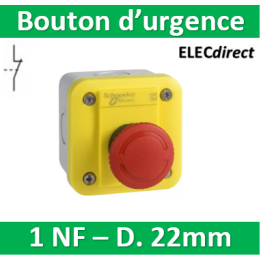 Schneider - BOITE AU 1 NC - Réf : XALEK1701