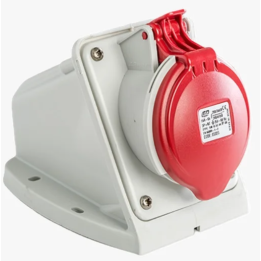 Digital - Prise de Courant Européenne socle 3P+T+N 16A - 380V IP 44 - 51216 - (03323)