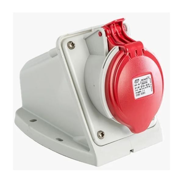 Digital - Prise de Courant Européenne socle 3P+T+N 16A - 380V IP 44 - 51216 - (03323)