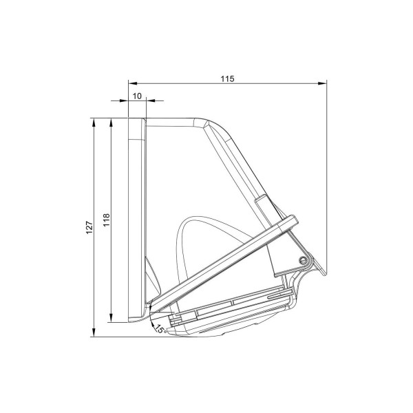 Digital - Prise de Courant Européenne socle 3P+T+N 16A - 380V IP 44 - 51216 - (03323)