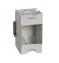 Legrand - Mosaic - Support universel modulaire pour montage appareillage 2 modules sur rail - Réf : 412950