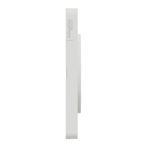 Schneider - Odace 2011 - Touch - Plaque 4 postes - Entraxe 71 mm - Blanc - Réf : S520808
